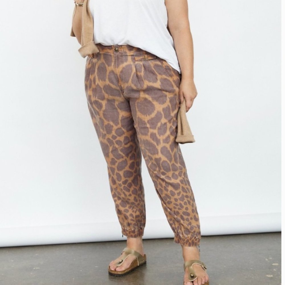 ⭐️ Tamarind Trouser Giraffe Boho Hipster Hippie Art Deco Cottage Peasant Pants